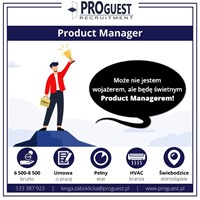 Product manager/ branża HVAC/ Świebodzice